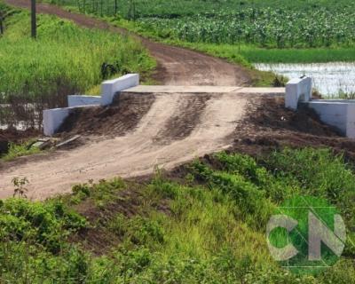 Inauguração da ponte no povoado Morada Nova 