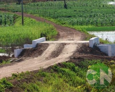 Inauguração da ponte no povoado Morada Nova 