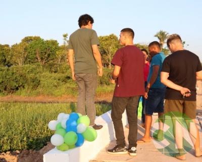 Inauguração da ponte no povoado Morada Nova 