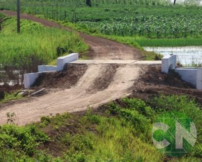 Inauguração da ponte no povoado Morada Nova 