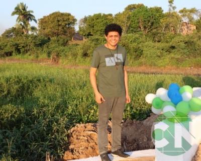 Inauguração da ponte no povoado Morada Nova 