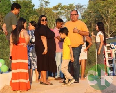 Inauguração da ponte no povoado Morada Nova 