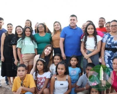 Inauguração da ponte no povoado Morada Nova 