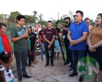 Inauguração da ponte no povoado Morada Nova 