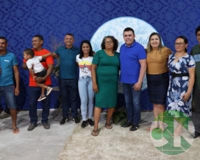 Inauguração da ponte no povoado Morada Nova 