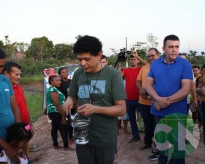 Inauguração da ponte no povoado Morada Nova 