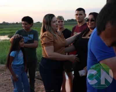 Inauguração da ponte no povoado Morada Nova 