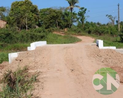 Inauguração da ponte no povoado Morada Nova 