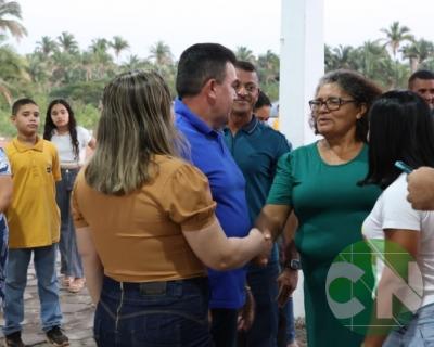Inauguração da ponte no povoado Morada Nova 
