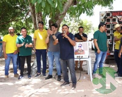 Visita do pré candidato Roberto Costa nos municípios de Bacabal 