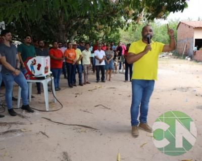 Visita do pré candidato Roberto Costa nos municípios de Bacabal 