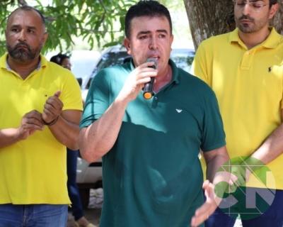Visita do pré candidato Roberto Costa nos municípios de Bacabal 