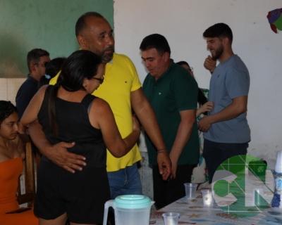 Visita do pré candidato Roberto Costa nos municípios de Bacabal 