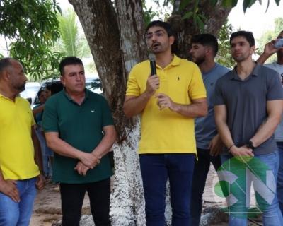 Visita do pré candidato Roberto Costa nos municípios de Bacabal 