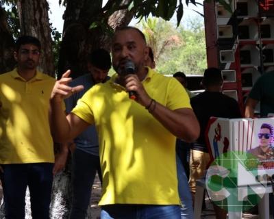 Visita do pré candidato Roberto Costa nos municípios de Bacabal 