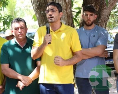 Visita do pré candidato Roberto Costa nos municípios de Bacabal 
