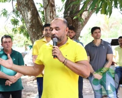 Visita do pré candidato Roberto Costa nos municípios de Bacabal 