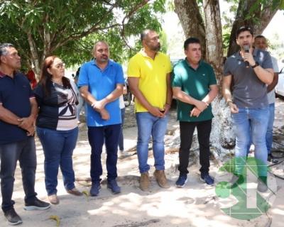 Visita do pré candidato Roberto Costa nos municípios de Bacabal 