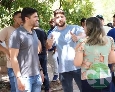 Visita do pré candidato Roberto Costa nos municípios de Bacabal 