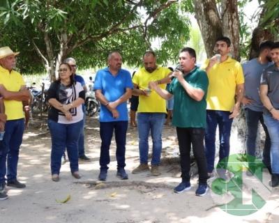 Visita do pré candidato Roberto Costa nos municípios de Bacabal 