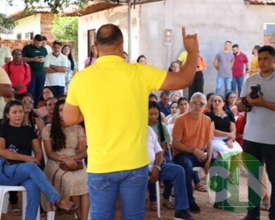 Visita do pré candidato Roberto Costa nos municípios de Bacabal 