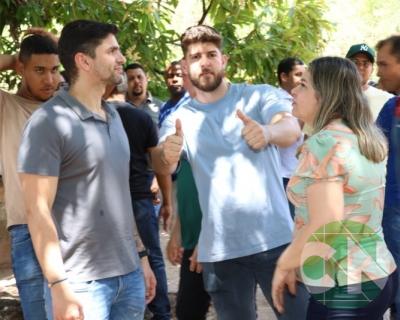 Visita do pré candidato Roberto Costa nos municípios de Bacabal 