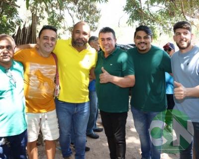 Visita do pré candidato Roberto Costa nos municípios de Bacabal 