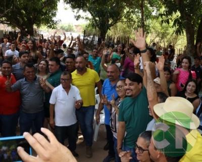 Visita do pré candidato Roberto Costa nos municípios de Bacabal 