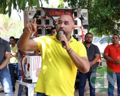 Visita do pré candidato Roberto Costa nos municípios de Bacabal 