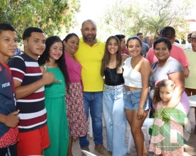 Visita do pré candidato Roberto Costa nos municípios de Bacabal 