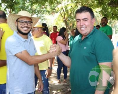 Visita do pré candidato Roberto Costa nos municípios de Bacabal 