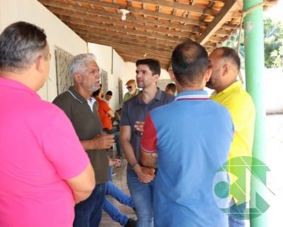Visita do pré candidato Roberto Costa nos municípios de Bacabal 