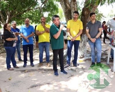 Visita do pré candidato Roberto Costa nos municípios de Bacabal 