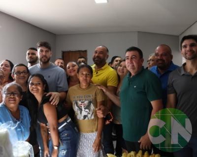 Visita do pré candidato Roberto Costa nos municípios de Bacabal 