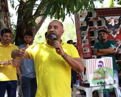 Visita do pré candidato Roberto Costa nos municípios de Bacabal 