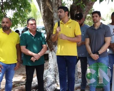 Visita do pré candidato Roberto Costa nos municípios de Bacabal 