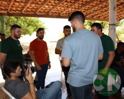 Visita do pré candidato Roberto Costa nos municípios de Bacabal 