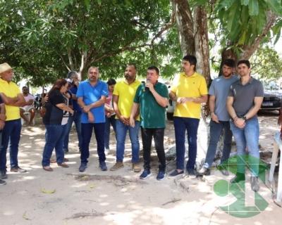 Visita do pré candidato Roberto Costa nos municípios de Bacabal 