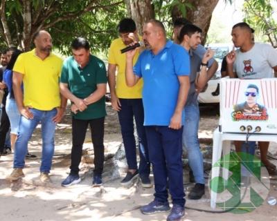 Visita do pré candidato Roberto Costa nos municípios de Bacabal 