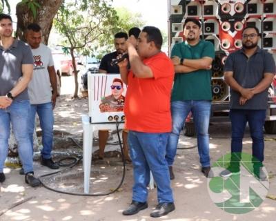 Visita do pré candidato Roberto Costa nos municípios de Bacabal 