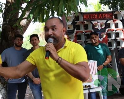 Visita do pré candidato Roberto Costa nos municípios de Bacabal 