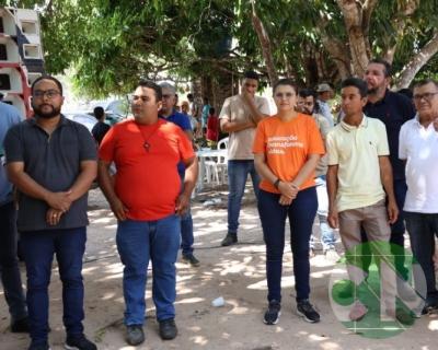 Visita do pré candidato Roberto Costa nos municípios de Bacabal 