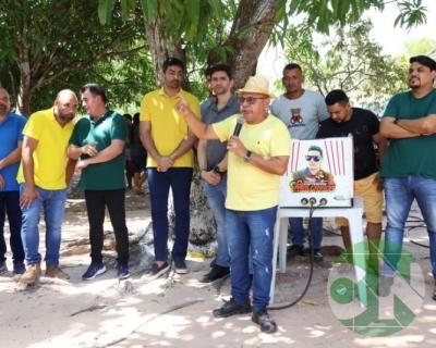 Visita do pré candidato Roberto Costa nos municípios de Bacabal 