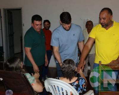 Visita do pré candidato Roberto Costa nos municípios de Bacabal 