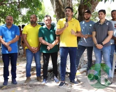 Visita do pré candidato Roberto Costa nos municípios de Bacabal 