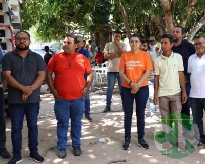 Visita do pré candidato Roberto Costa nos municípios de Bacabal 