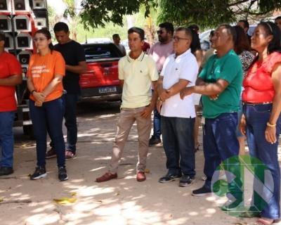 Visita do pré candidato Roberto Costa nos municípios de Bacabal 