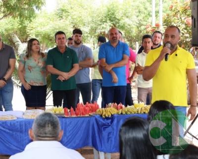 Visita do pré candidato Roberto Costa nos municípios de Bacabal 