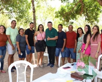 Visita do pré candidato Roberto Costa nos municípios de Bacabal 