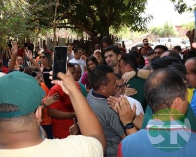 Visita do pré candidato Roberto Costa nos municípios de Bacabal 
